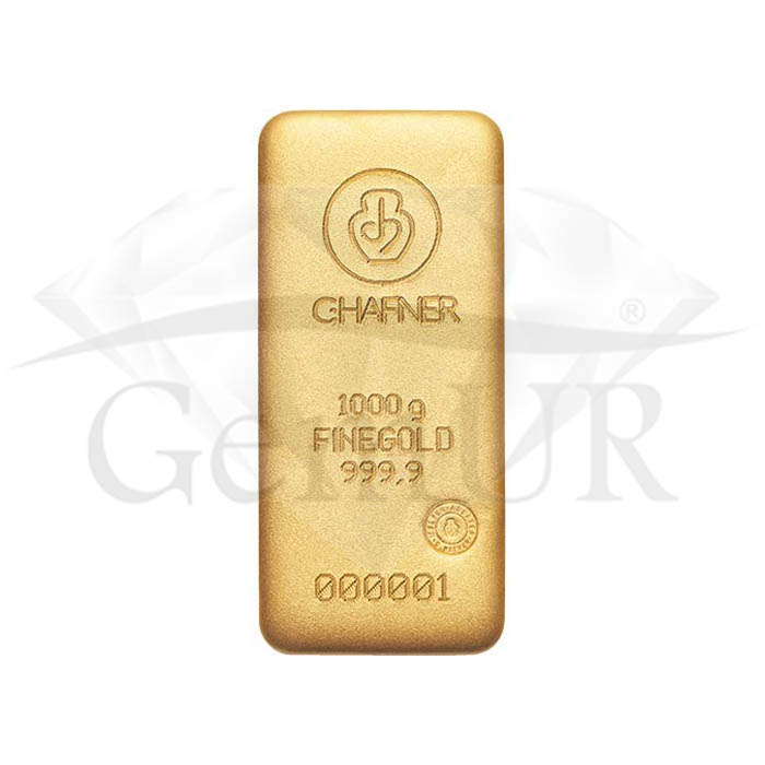 1 kg złota Au próba 999.9 [br] 1 sztabka X 1000 g